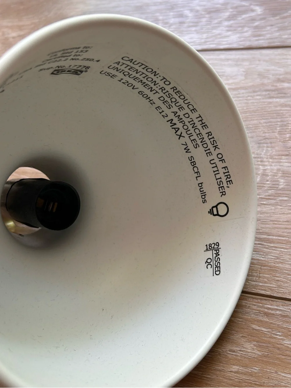IKEA RANARP Wall/clamp spotlight, off-white
